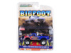 1974 Ford F-250 Monster Truck "Bigfoot #1 The Original" Blue with Flames Limited Edition to 4,600 pieces Worldwide 1/64 Diecast Model Car by Greenlight