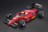 1/18 GP Replicas 1986 Formula 1 Michele Alboreto Ferrari F1/86 #27 2nd Austria GP Car Model with Driver Figure