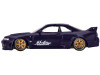 1/64 Kaido House x Mini GT Nissan Skyline GT-R (R33) Active Carbon R V2 (Purple Carbon) Diecast Car Model
