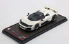 1/43 BBR Ferrari F80 Optional Carbon (Bianco Italia White with Two-Tone Carbon & Silver Rims) Car Model Limited 48 Pieces