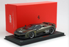 1/18 BBR Ferrari F80 Optional Carbon Race #24 (Verde Masoni Opaco Green with Two-Tone Carbon & Silver Rims) Car Model