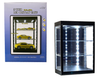 Showcase 3-Tier Collectible USB Powered LED Display Case with Top & Front Lighting (models & figures NOT included)