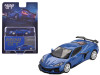 1/64 Mini GT 2023 Chevrolet Corvette C8 Z06 (Elkhart Lake Blue Metallic) Diecast Car Model