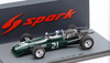 1/43 Spark Cooper T86 No.21 US GP 1967 Jacky Ickx Car Model