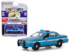 2010 Ford Crown Victoria Police Interceptor "Seattle, Washington Police" Blue with White Stripes "Hot Pursuit" Series 31 1/64 Diecast Model Car by Greenlight