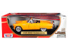 1956 Ford Thunderbird Convertible Orange 1/18 Diecast Model Car by Motormax