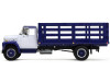 1/64 First Gear 1970s International Loadstar Stake Truck (Navy Blue & White) Diecast Car Model