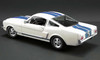 1/18 ACME Ford Mustang 1966 Shelby GT350 Supercharged (White with Blue Stripes) Diecast Car Model