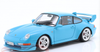 1/18 Solido 1997 Porsche 911 993 Clubsport (Riviera Blue) Diecast Car Model