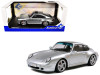 1/18 Solido 1996 Porsche 911 993 4S (Polar Silver) Diecast Car Model