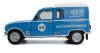 1/18 Solido 1976 Renault 4LF4 Gordini Service (Blue) Diecast Car Model