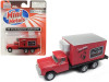 1960 Ford Box (Reefer) Refrigerated Truck "Carling Black Label Beer" Red 1/87 (HO) Scale Model by Classic Metal Works
