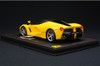 BBR HANDMADE RESIN 1/18 FERRARI LAFERRARI YELLOW W/ SILVER RIMS! LIMITED 30