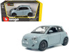 1/24 BBurago 2023 Fiat 500e (Light Blue) Diecast Car Model 1/24 BBurago 2023 Fiat 500e (Light Blue) Diecast Car Model