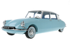 1/12 Norev 1959 Citroën DS 19 DS19 - Bleu Nuage & Blanc Carrare Enclosed Diecast Car Model