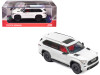 1/64 CM Model 2024 Toyota Sequoia TRD Pro (White) Diecast Model