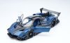 1/18 BBR & Almost Real Pagani Zonda Revolucion (Carbon Black & Blue) Full Open Diecast Car Model with Standard Package 1/18 BBR & Almost Real Pagani Zonda Revolucion (Carbon Black & Blue) Full Open Diecast Car Model with Standard Package