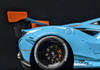 1/18 VIP Scale Model Ferrari F8 Liberty Walk (Gulf Blue) Car Model