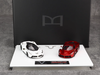 1/64 DMH 2-Car Set Lewis Hamilton Ferrari LaFerrari (White & Red) Car Model