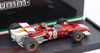 1/43 Brumm 1970 Formula 1 Ignazio Giunti Ferrari 312B #28 4th Belgium GP Car Model with Driver Figure 1/43 Brumm 1970 Formula 1 Ignazio Giunti Ferrari 312B #28 4th Belgium GP Car Model with Driver Figure