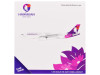 Airbus A330-200 Commercial Aircraft "Hawaiian Airlines" (N389HA) White with Purple Tail 1/400 Diecast Model Airplane by GeminiJets