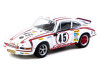 1/64 Tarmac Works 1973 Porsche 911 Carrera RSR 2.8 24h Le Mans 1973 #45 Winner Diecast Car Model