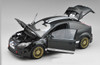 1/18 Minichamps Ford Focus RS 500 LE MANS Classic Edition (Black w/ White Stripe) Diecast Car Model