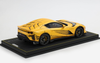 1/18 BBR Ferrari 812 Competizione Blank Sheet Inspiration (Yellow Tristrato) Car Model with Leather Case
