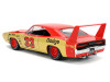 1969 Dodge Charger Daytona #33 Red and Gold Metallic with Graphics "Bigtime Muscle" Series 1/24 Diecast Model Car by Jada 1969 Dodge Charger Daytona #33 Red and Gold Metallic with Graphics "Bigtime Muscle" Series 1/24 Diecast Model Car by Jada