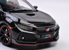 1/18 LCD Honda Civic Type-R Type R TypeR FK8 (Black) Diecast Car Model