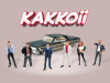 1/64 American Diorama Kakkoii Diecast Figure Set