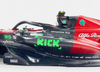 1/18 NZG 2023 Formula 1 Alfa Romeo C43 Belgium GP #24 Zhou Guanyu Car Model