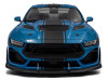 1/18 Solido 2025 Ford Shelby Mustang Super Snake (Grabber Blue Metallic) Diecast Car Model