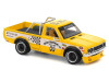 1/64 Poprace Datsun 620 Pandem Mooneyes (Yellow) Diecast Car Model