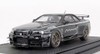 1/43 IG Ignition Model Nissan Skyline GT-R GTR Mine's (R34) (Black) Car Model