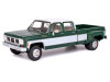 1/64 Ixo GMC Sierra Grande 3500 Crew Cab Dually (Green & White) Diecast Car Model