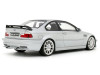 1/18 OTTO 2001 BMW M3 E46 GTR Street (Titan Silver Metallic 354) Car Model