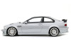 1/18 OTTO 2001 BMW M3 E46 GTR Street (Titan Silver Metallic 354) Car Model