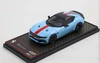 1/43 BBR Ferrari 12 Cilindri Spider (Blue La Plata with Red stripe) Car Model