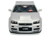 1/18 Solido 1999 Nissan Skyline GT-R GTR R34 Z-Tune (Silver) Diecast Car Model