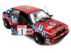 1/18 Solido 1989 Lancia Delta HF Integrale Red #1 M.Biasion, T.Siviero Rally San Remo Diecast Car Model