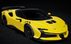 1/64 HH Model Ferrari SF90 XX Stradale (Giallo Modena Yellow) Car Model