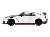 1/64 Mini GT 2024 Nissan Skyline GTR GT-R R35 Nismo (Brilliant White Pearl) Diecast Car Model