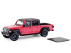 2024 Jeep Gladiator Pickup Truck Tuscadero Pink with Black Top "Showroom Floor" Series 7 1/64 Diecast Model Car by Greenlight 2024 Jeep Gladiator Pickup Truck Tuscadero Pink with Black Top "Showroom Floor" Series 7 1/64 Diecast Model Car by Greenlight