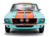 1/18 Solido 1967 Ford Mustang Shelby GT500 Racing Tribute #4 (Blue & Orange) Diecast Car Model
