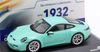 1/43 Solido 2023 Porsche 911 992 GT3 Touring (Mint Green) Diecast Car Model