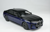 1/18 Minichamps 2024 BMW i7 M70 (G70) (Blue Metallic) Diecast Car Model