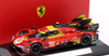 1/43 BBurago 2024 Ferrari 499P #50 winner 24h LeMans Ferrari - AF Corse Antonio Fuoco, Miguel Molina, Nicklas Nielsen Car Model