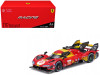 1/43 BBurago 2024 Ferrari 499P #50 winner 24h LeMans Ferrari - AF Corse Antonio Fuoco, Miguel Molina, Nicklas Nielsen Car Model