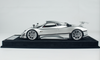 1/18 HH Model Pagani Zonda Cinque Coupe Hard Top (Chrome Silver) Car Model